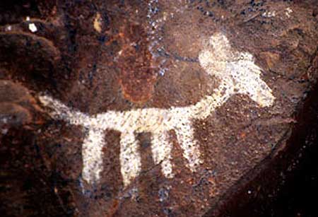 Central Arizona pictograph