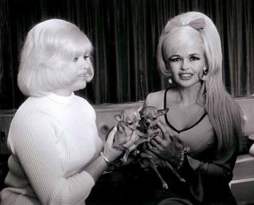 Jayne Mansfield and Diana Dors