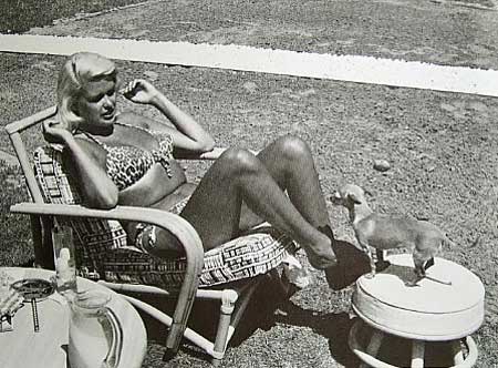 More photos of Jayne Mansfield posing topmost or relaxing middle with