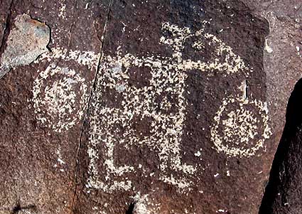 Mogollon pictograph