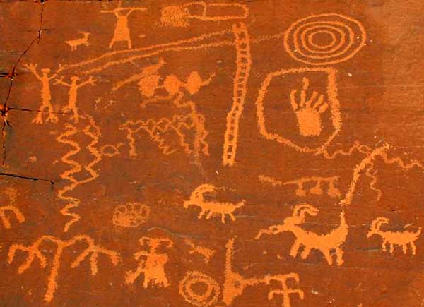 Central Arizona pictograph