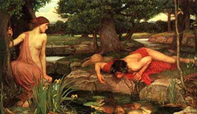 Narcissus by J. W. Waterhouse